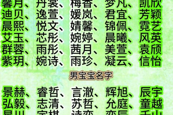 杨姓宝宝起名要避免的禁忌