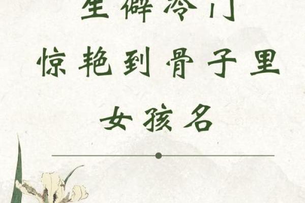 女孩名字趋势：独特又有个性