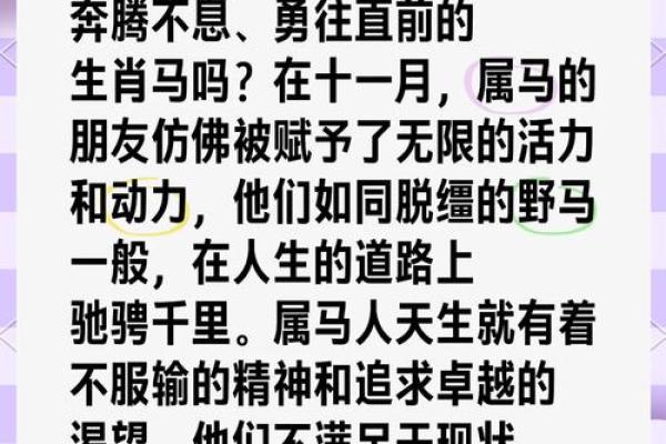属马人每月运势解析与生活建议