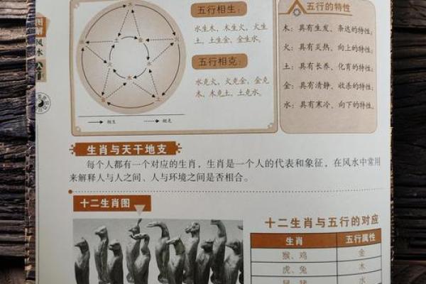 生肖五行与生辰八字的相生相克关系