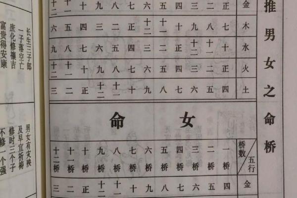 男命八字中的五行分析与命运关系
