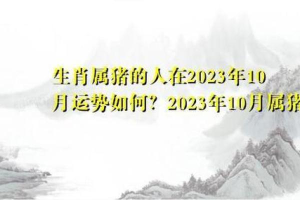 属猪人的运程走向与重要注意事项