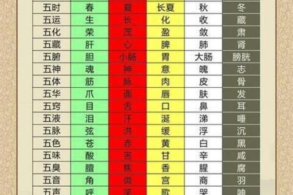 五行学说中的属相解析与命理关系探讨
