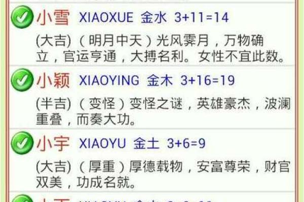生辰八字与名字匹配的重要性解析
