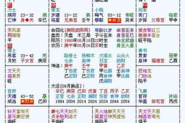 紫薇命解析：揭秘命理中的紫薇星座与命运关系