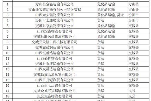 影响力十足的货运公司名字设计策略