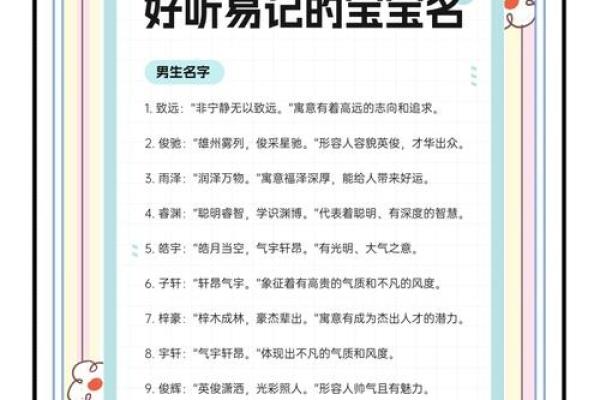 如何为宝宝挑选一个有意义的名字