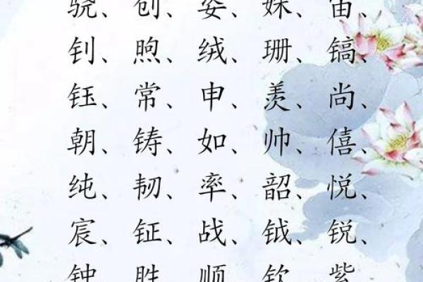 提升运势必看！五行相生的吉祥字推荐