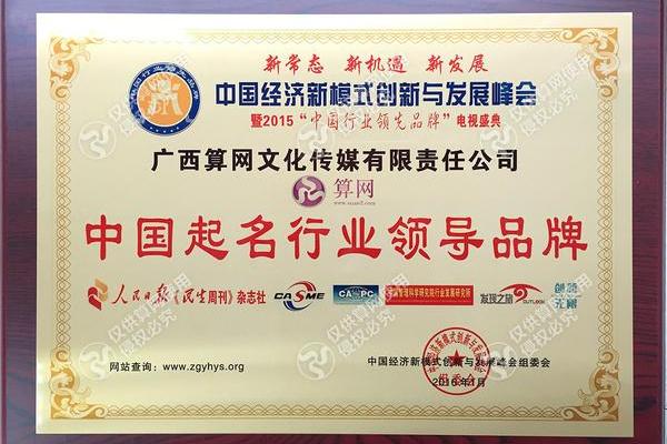 打造独特品牌形象 装饰公司智能起名网为您量身定制