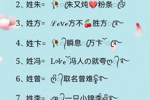 姓氏与名字搭配的艺术：如何选择一个既有意义又独特的名字
