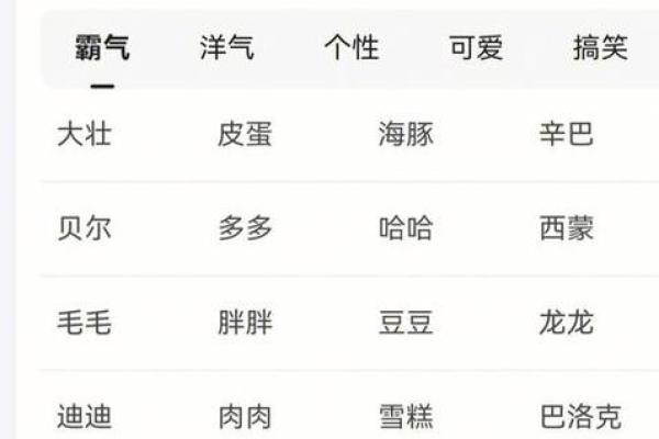 独特又可爱的狗狗名字推荐，让你的宠物更有个性