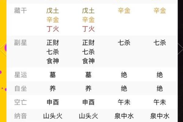 癸未命解析：探索天干地支中的独特命理特征