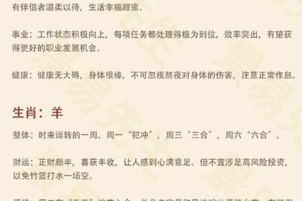 肖运势预测：不同生肖在事业、爱情中的表现