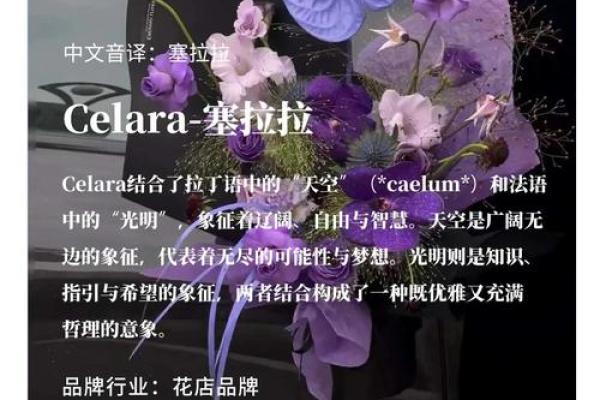 适合花店的名字创意，提升品牌识别度