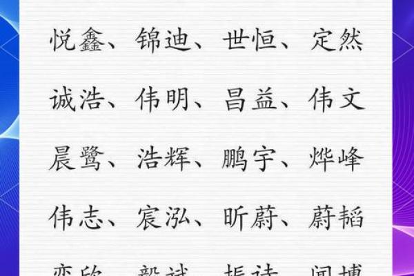 如何为男娃挑选一个富有寓意的名字