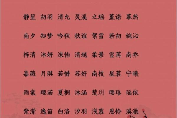 古诗词灵感的女孩名字精选与寓意解析