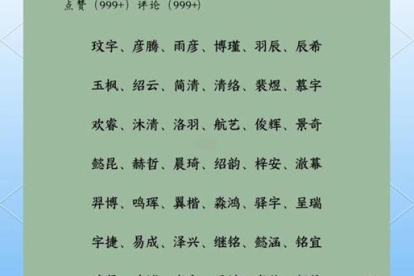 大气名字助力男孩走向成功与非凡