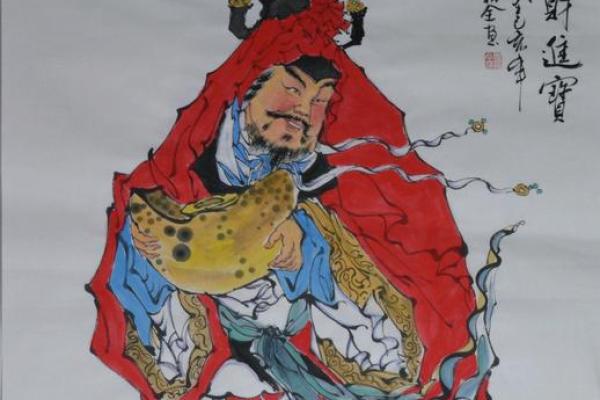 手绘风水招财画助力家居财富运势提升