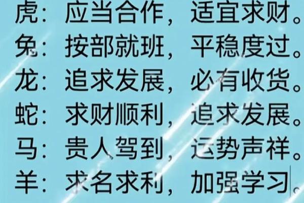十二生肖事业与感情运势预测