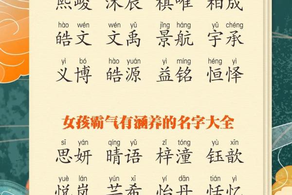 男孩女孩名字取名的性别考量要点
