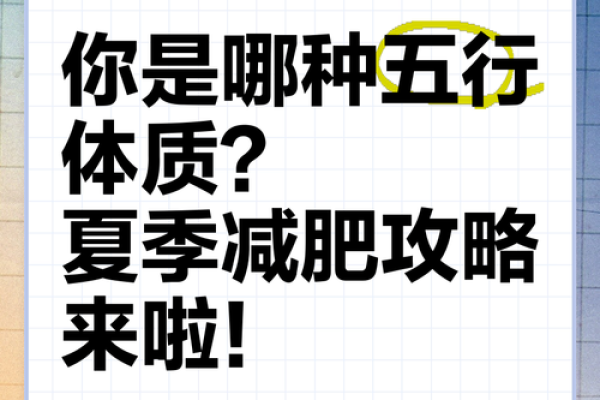 五行体质自测法：轻松了解你的健康优势与弱点