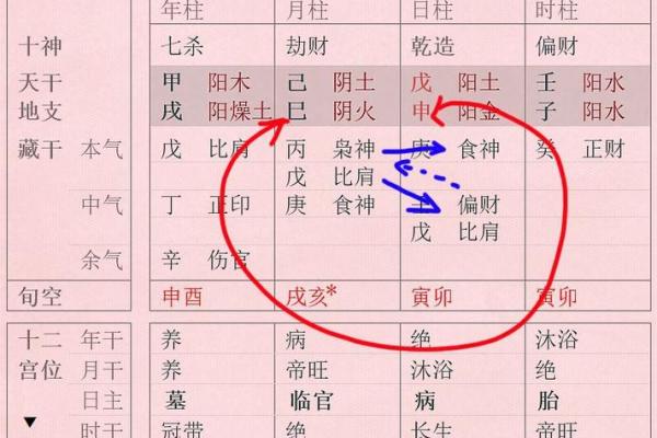 八字五合的奥秘与运势解析