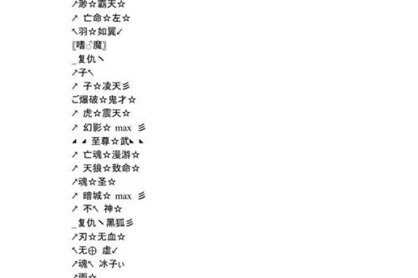 打造专属你的霸气游戏名字