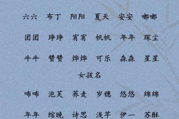充满活力的鸡宝宝名字推荐