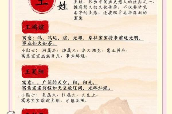 王姓宝宝起名指南，助力宝宝成就未来