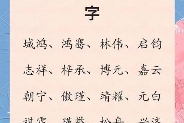 男宝宝起名大全：个性与传统并存的选择