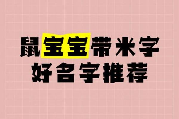 适合鼠年男宝宝的寓意深远名字