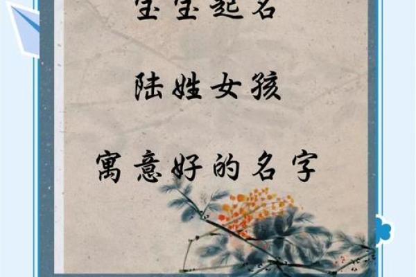 创意十足！为姓陆的宝宝挑选完美名字