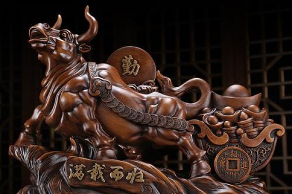 招财风水牛图像助力财富运势提升