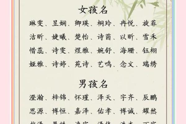 给宝宝取个有文化底蕴的名字：经典与现代的结合