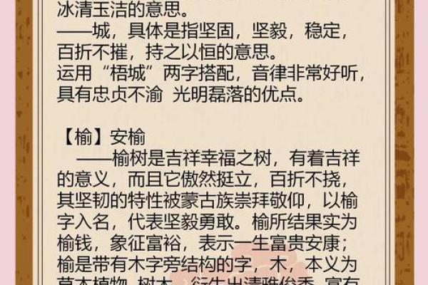 适合不同生肖宝宝的名字大全，寓意美好
