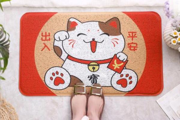 家居风水必备：招财猫地垫为你带来好运