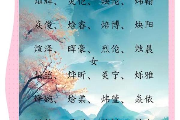 带火的男孩名字，寓意热情与力量