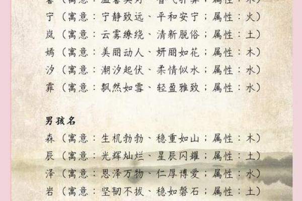 新生婴儿起名中的音韵搭配与美感