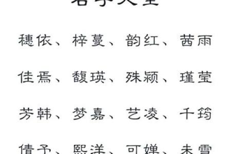 独特个性女生名字推荐，展现与众不同的魅力