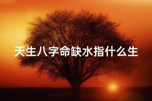 命缺水的含义与影响解析