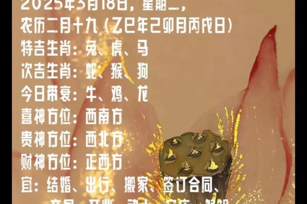 2018年3月6日：万年历中的黄金日，不容错过的运势指南