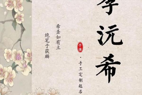 如何通过希的名字诠释人生的独特轨迹