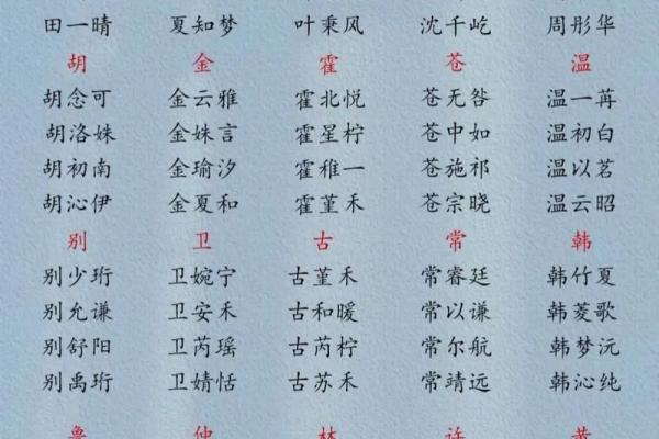 男宝宝起名大全：传承经典与现代的完美结合