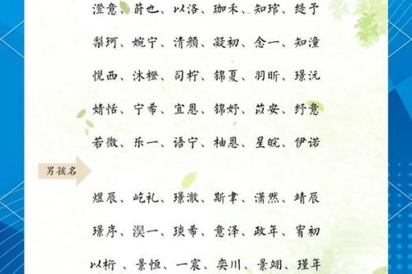 宝宝取名宝典：如何为宝宝选择一个既有意义又好听的名字