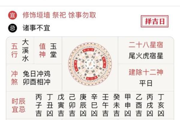 万年历黄历大揭秘：每日吉凶宜忌一览无余