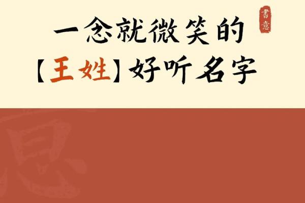 男孩取名大全：助你选出最具寓意的王姓名字